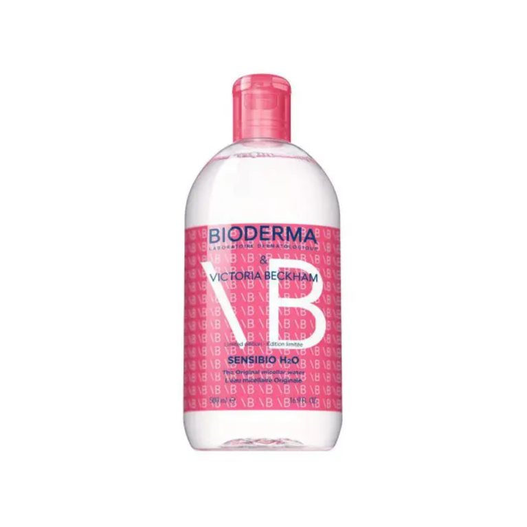 Água Micelar Bioderma Sensibio H2O Victoria Beckham 500ml