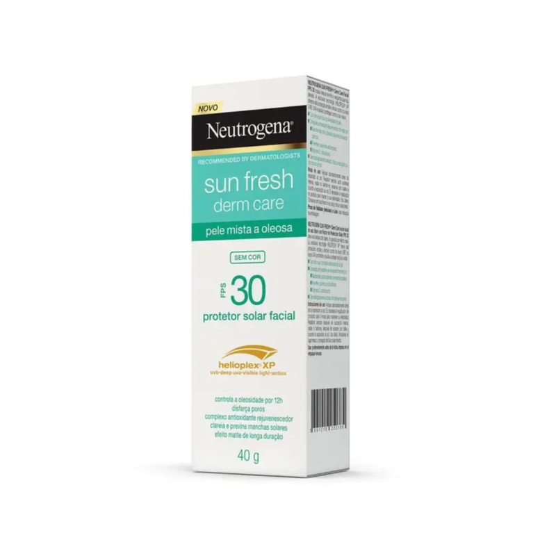 Protetor Solar Facial Neutrogena Sun Fresh FPS 30 40g VALIDADE 08/2026