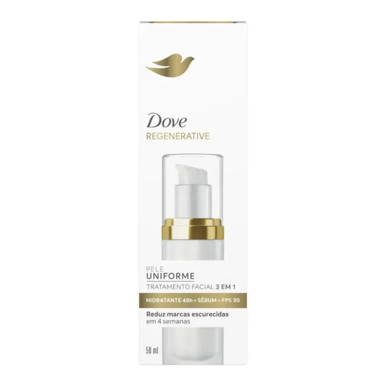 Tratamento Facial 3 em 1 Dove Regenerative FPS 30 50ml