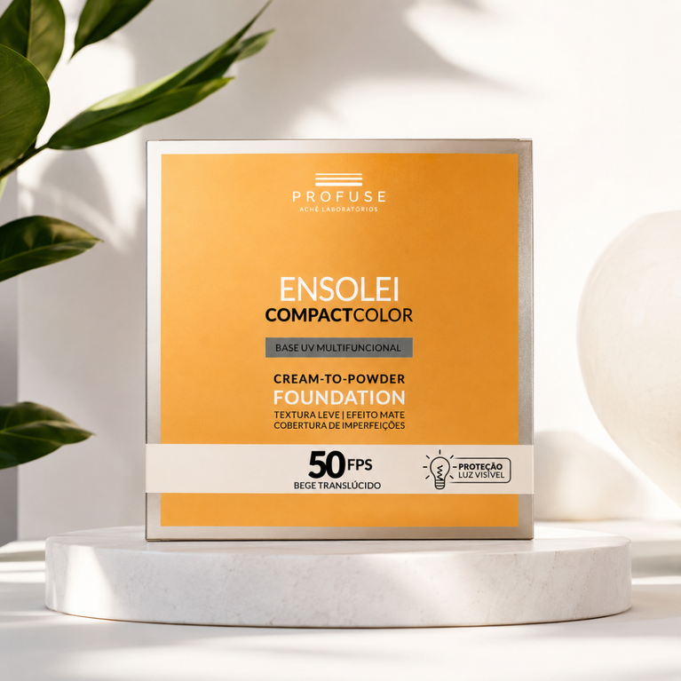 Protetor Solar Facial Pó Profuse Ensolei FPS 50 Com 10g