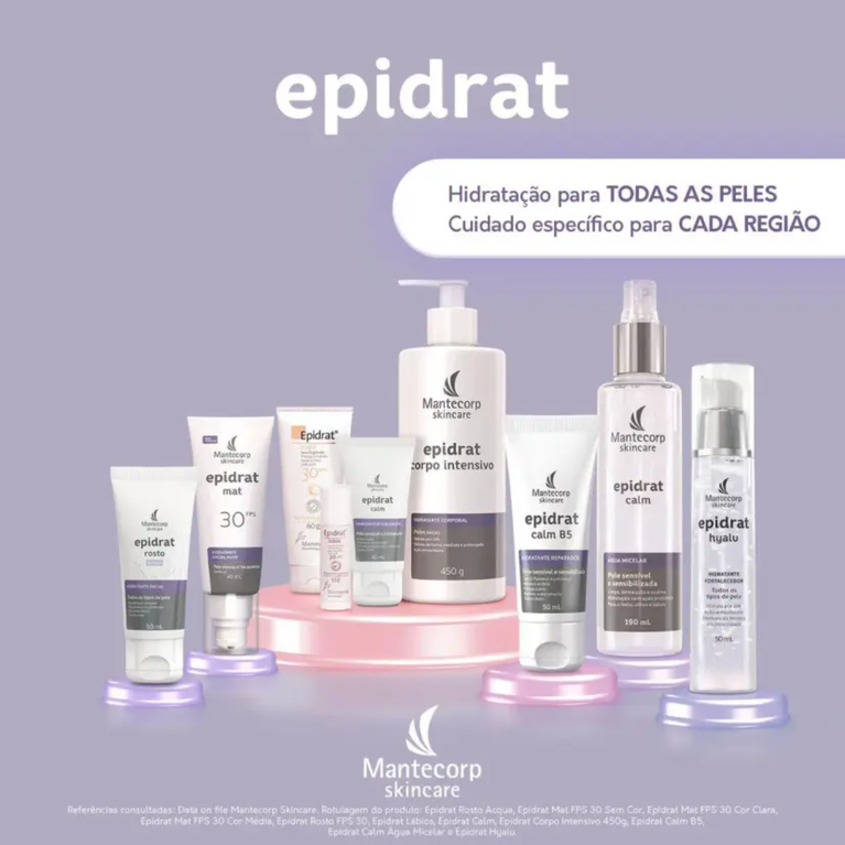 Hidratante Corporal Mantecorp Epidrat Corpo Intensivo Peles Secas com 450g
