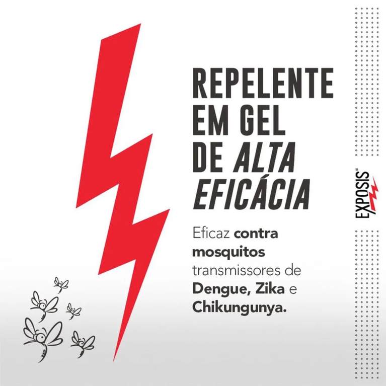 Repelente Exposis Bebê em Gel Icaridina 117ml