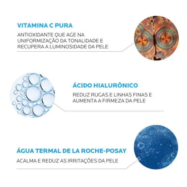 La Roche-Posay Redermic Pure Vitamin C Olhos 15ml VALIDADE 10/26