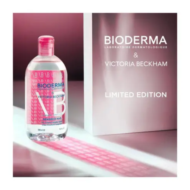 Água Micelar Bioderma Sensibio H2O Victoria Beckham 500ml