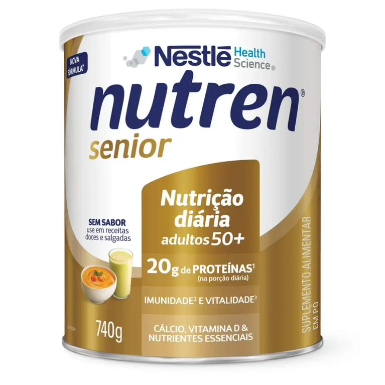 Nutren Senior Sem Sabor 740g Nestlé