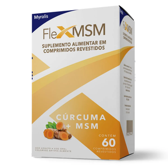 Flex MSM Cúrcuma 60 comprimidos
