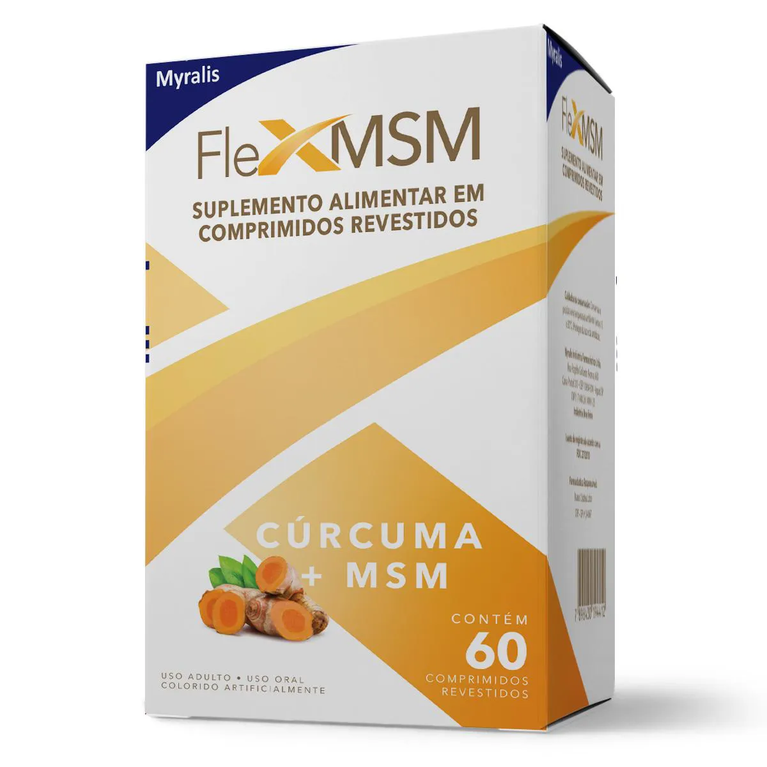 Flex MSM Cúrcuma 60 comprimidos