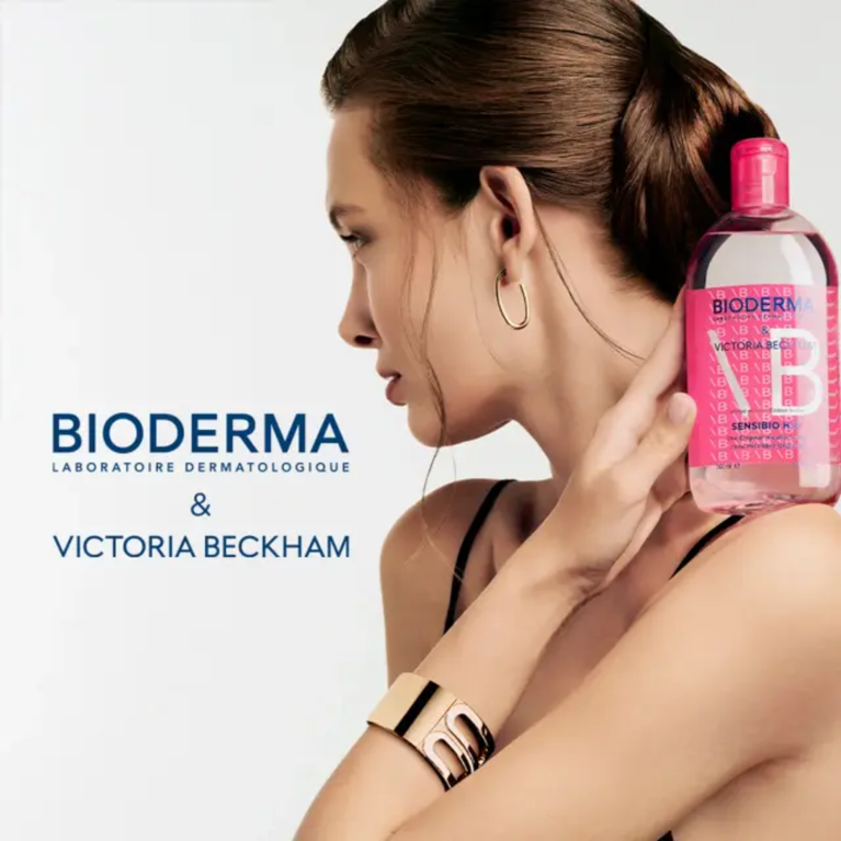 Água Micelar Bioderma Sensibio H2O Victoria Beckham 500ml