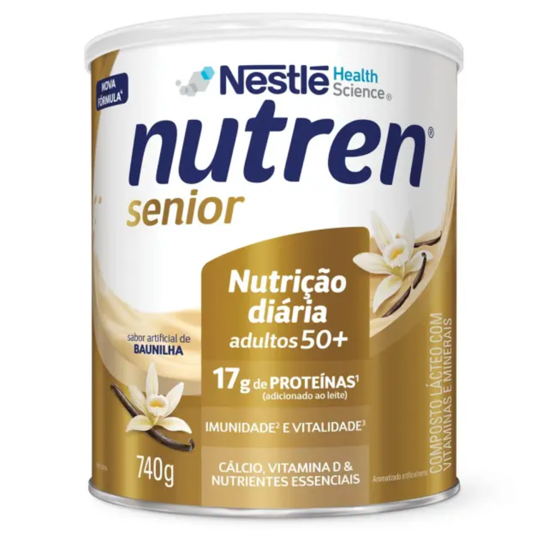 Nutren Senior Baunilha 740g Nestlé