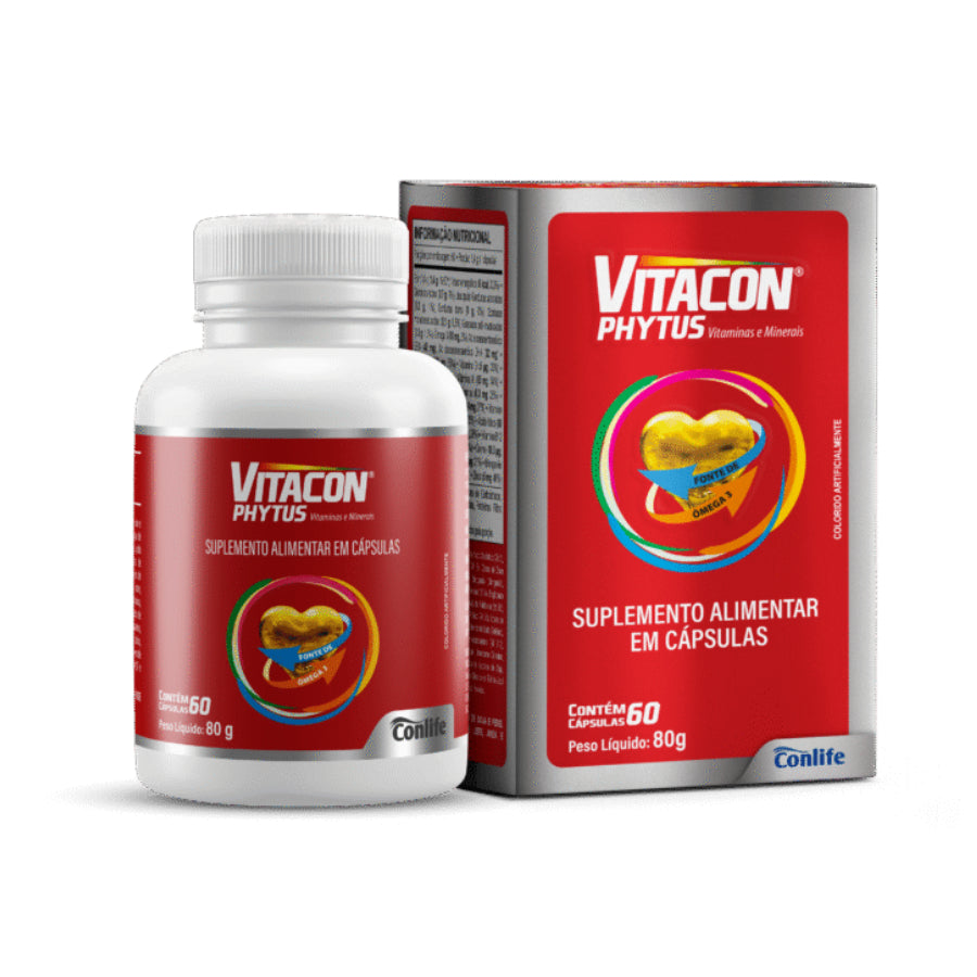Vitacon Phytus 60 Cápsulas Gelatinosas