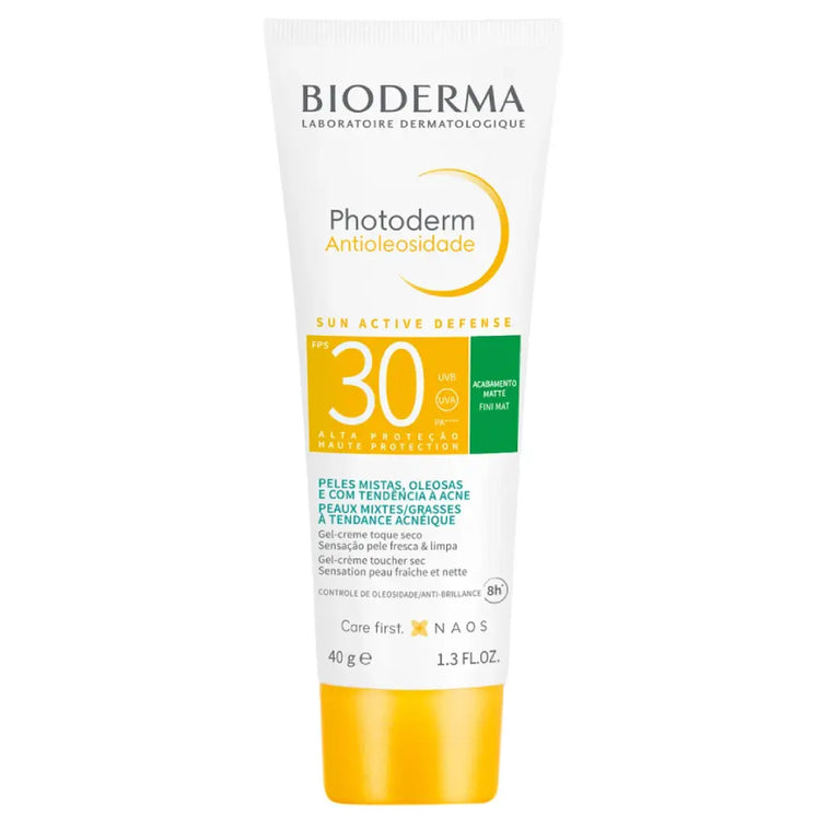 Bioderma Photoderm Antioleosidade Neutro Protetor Solar Facial Fps30 40g