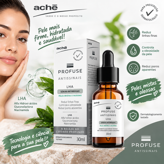 Sérum Antirrugas LHA Pele Oleosa Profuse 30ml