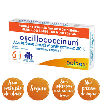 Oscillococcinum 6 Tubos Boiron