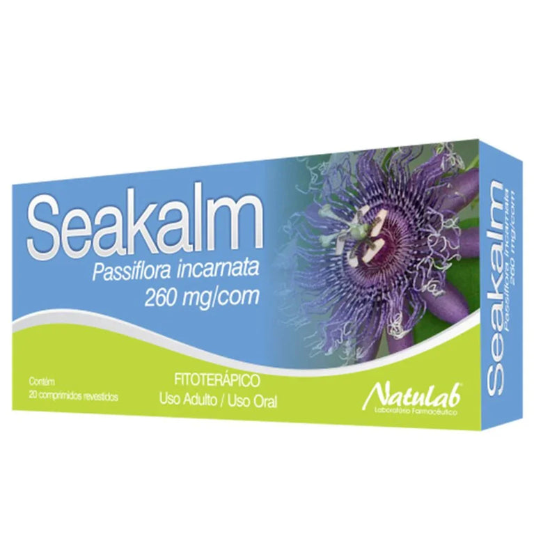 Seakalm 260Mg - Contém 20 Comprimidos