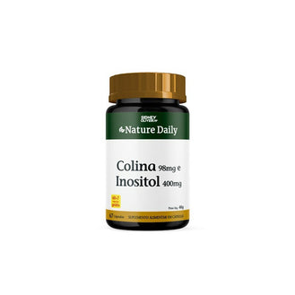Colina 98Mg + Inositol 400Mg Nature Daily 60 Cápsulas