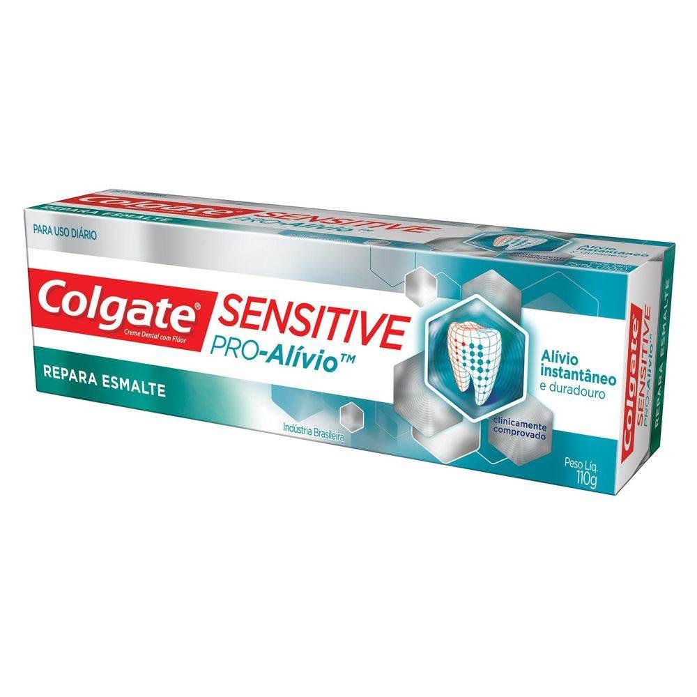 Creme Dental Sensitive Pro Alívio Repara Esmalte 110g - Drogaria Poupa Centro