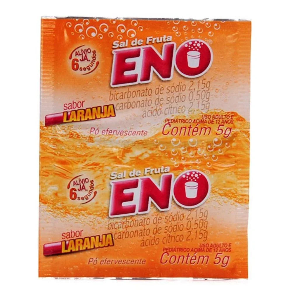Sal De Fruta Eno Sabor Laranja - 2 Envelopes