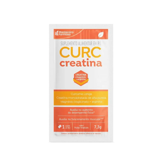 Curc Creatina 30 sachês Sabor Frutas Tropicais