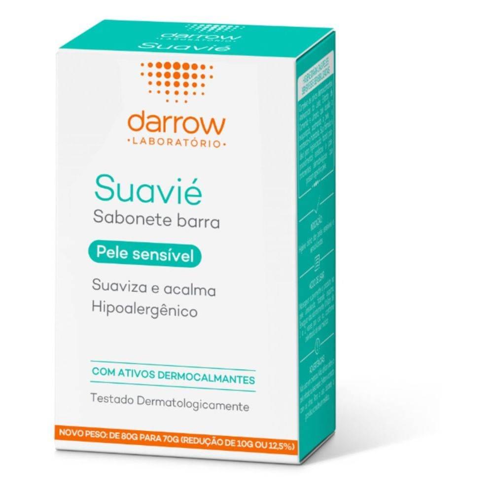 Sabonete Facial em Barra Suavié para Peles Sensíveis -70G - Drogaria Poupa Centro