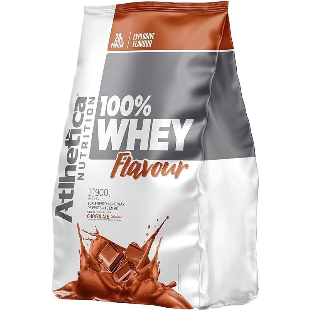 Whey 100% Flavour Chocolate 900g Atlhética