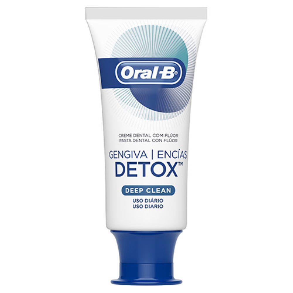 Cr D Oral B 102G Gengiva Detox Deep Clean - Drogaria Poupa Centro