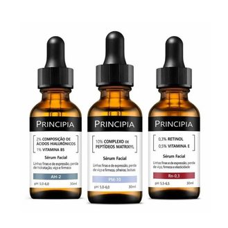 Kit Trio Antissinais AH-2 + PM-10 + Rn-0,3 Principia