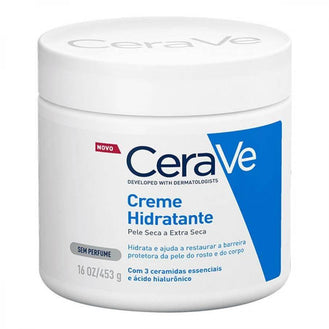 CeraVe Creme Hidratante Pele Seca a Extra Seca 454g - Drogaria Poupa Centro