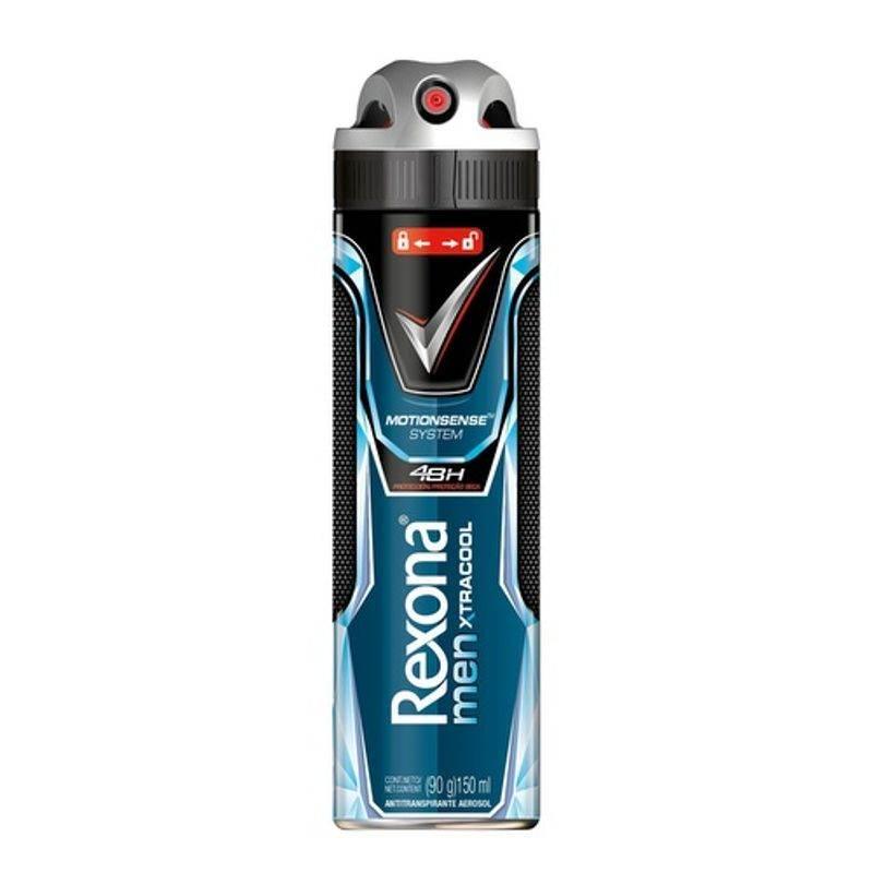 Desodorante Antitranspirante Rexona Men Xtra Cool Aerosol 90g - Drogaria Poupa Centro