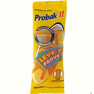 Barbeador Descartável Probak II 7 unidades