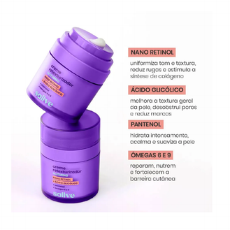 Creme Retexturizador Noturno  30g Sallve