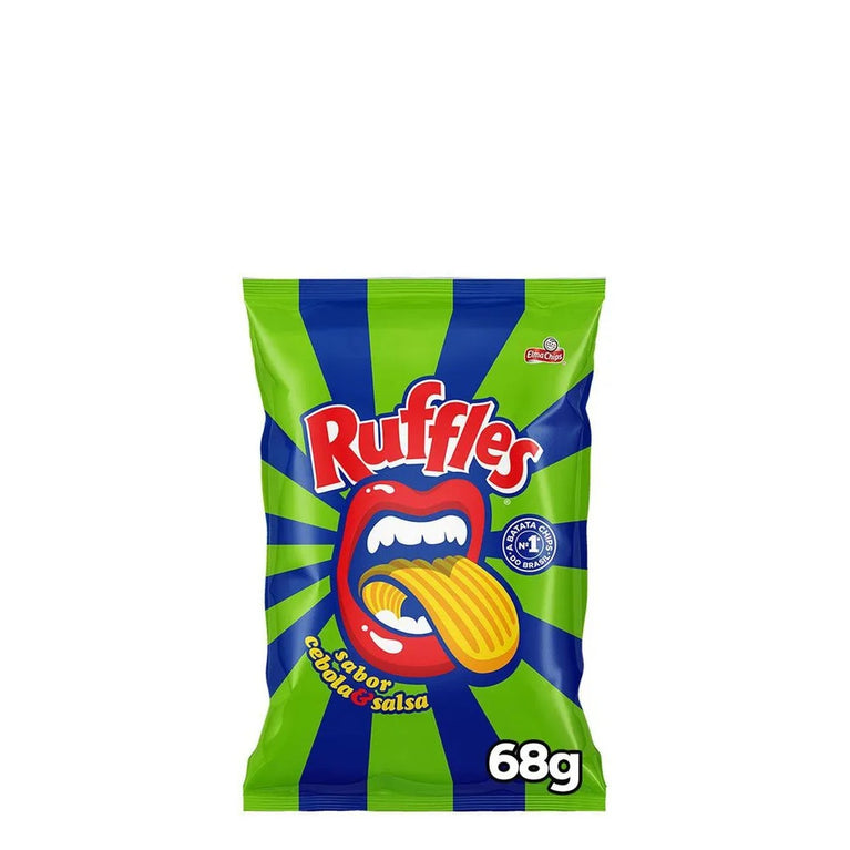 Batata Ruffles ELMA CHIPS Cebola e Salsa 68g