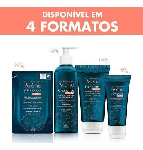 Gel De Limpeza Profunda Antiacne Cleanance Intense 60g Avène - Drogaria Poupa Centro