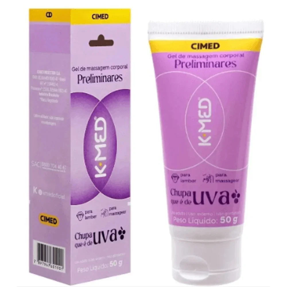 K-Med Prel Gel Bg 50G Chupa Que E De Uva