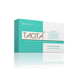 Tacitá Unhas e Cabelos Suplemento Vitamínico - 30 Comprimidos - Drogaria Poupa Centro