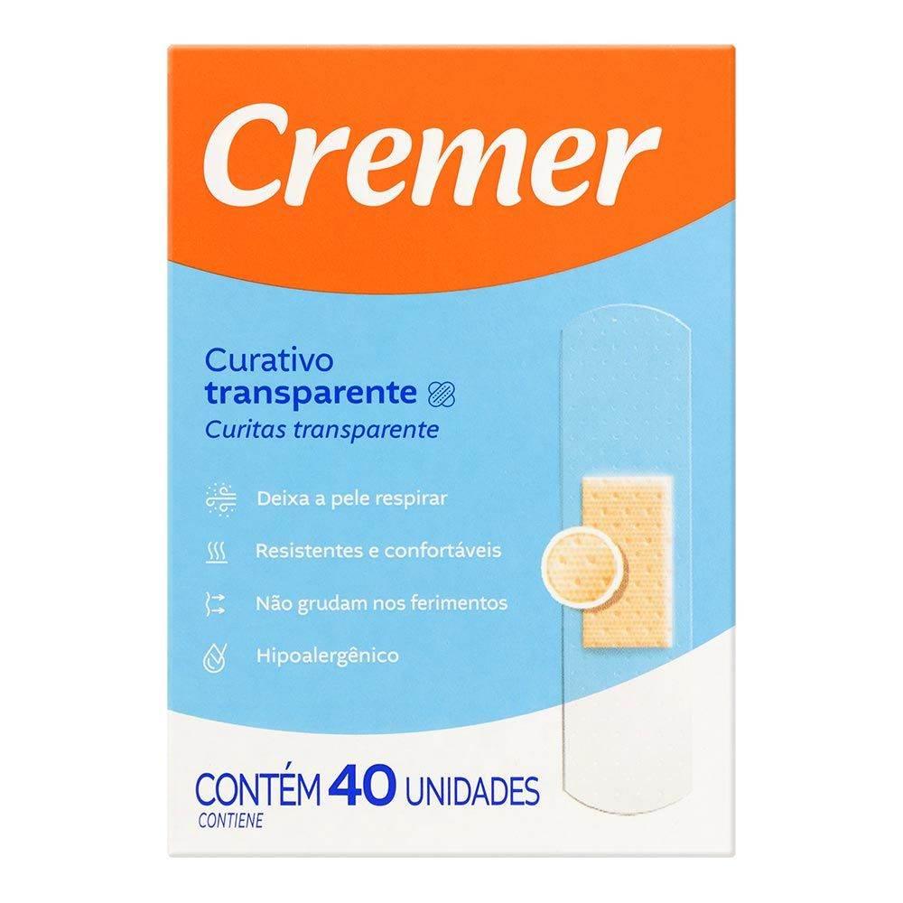 Curativo Cremer Transparente c/40 - Farol - Drogaria Poupa Centro