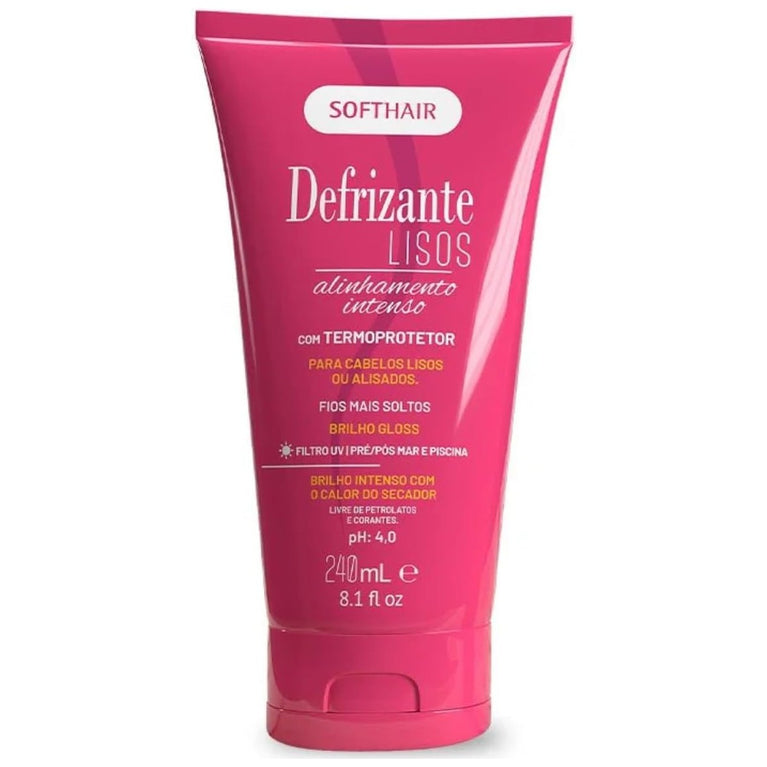Soft Hair - Defriz Soft Hair Bisnaga 240Ml Lisos