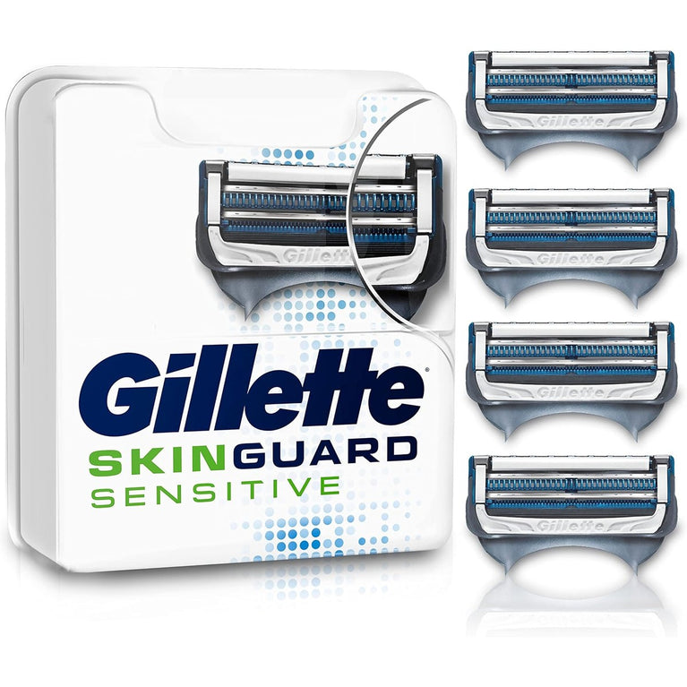 Carga para Aparelho de Barbear Gillette Skinguard Sensitive 4 unidades