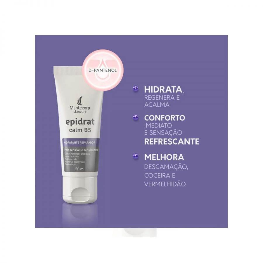 Epidrat Calm B5 FPS50 50ML - Drogaria Poupa Centro