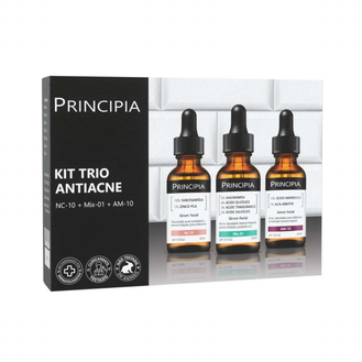 Kit Trio Antiacne NC-10 + MIX-01 + AM-10 Principia