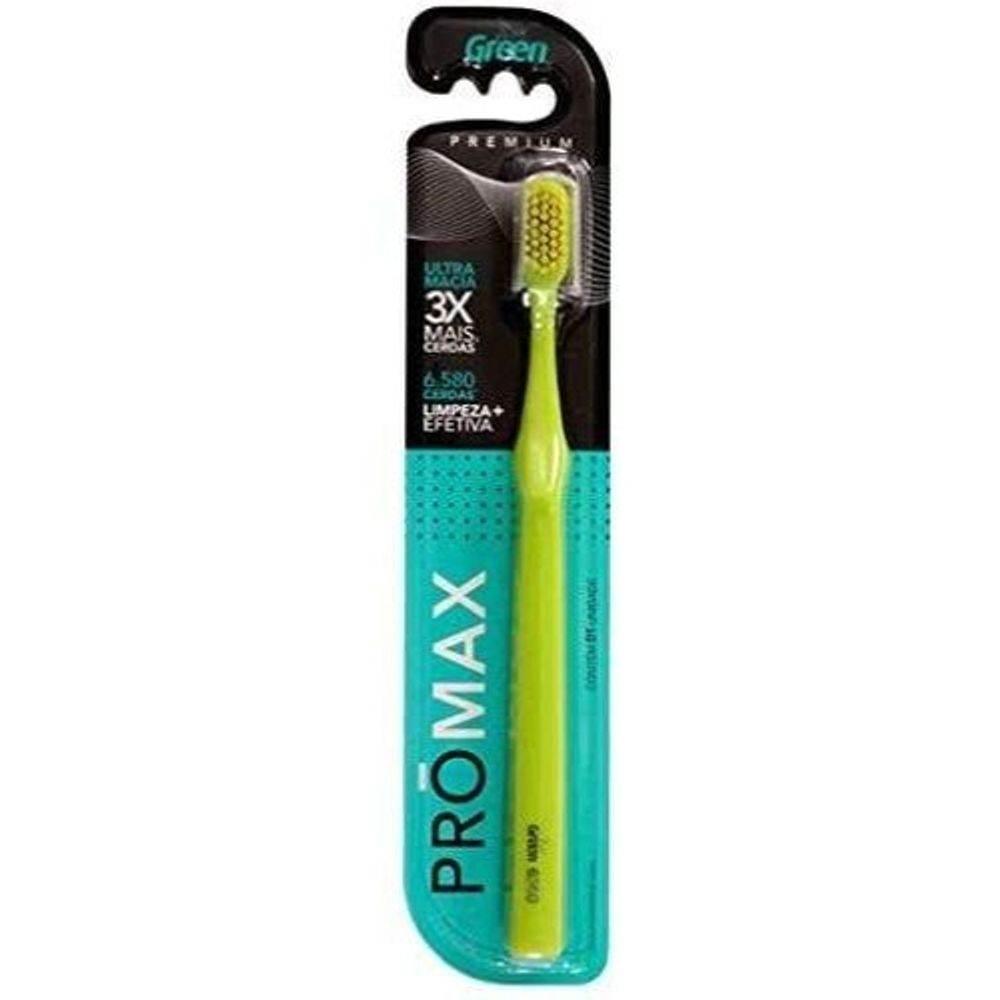 Escova Dental Promax 1´S Green - Drogaria Poupa Centro