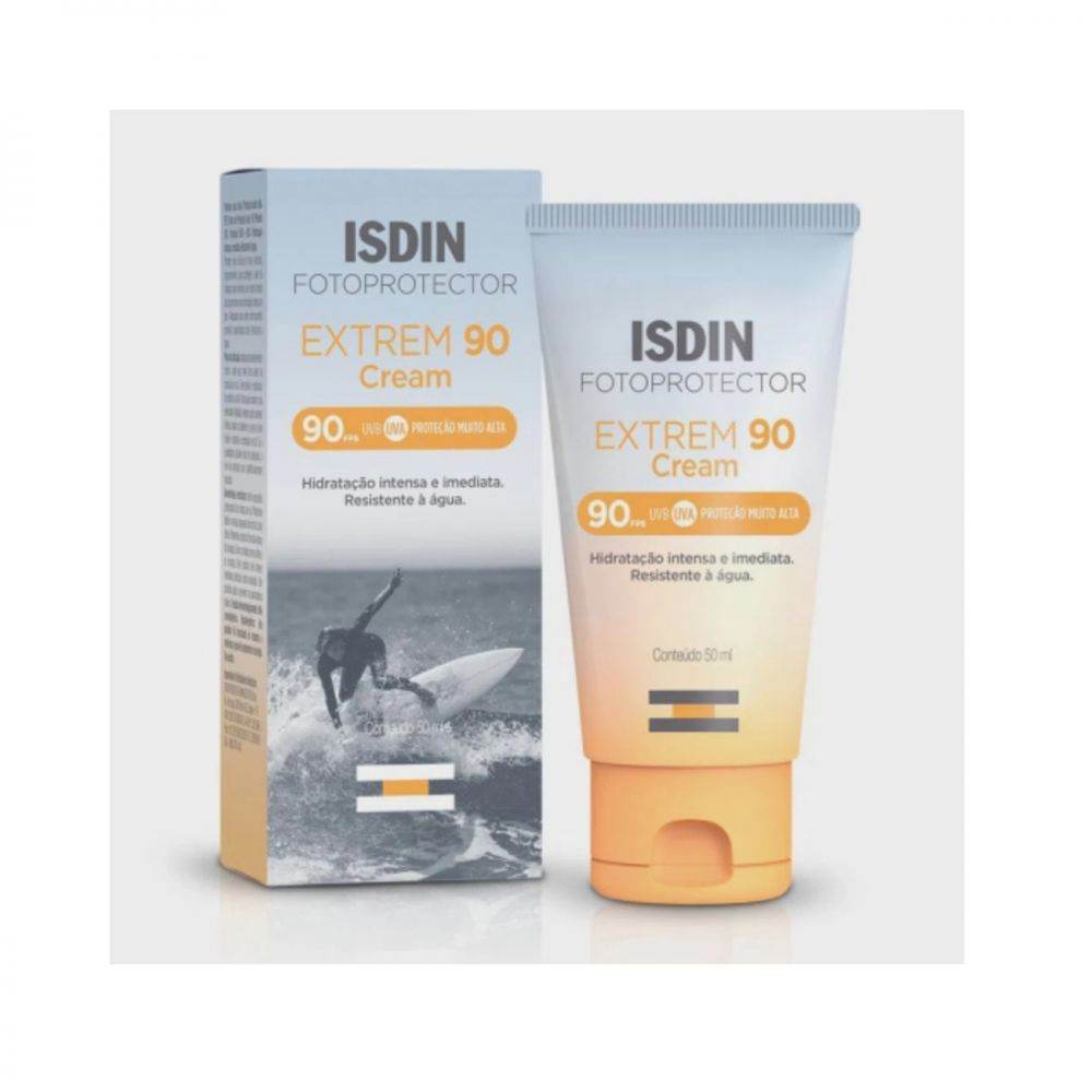 Protetor Solar Fotoprotetor ISDIN Extrem FPS90 - 50ML - Drogaria Poupa Centro