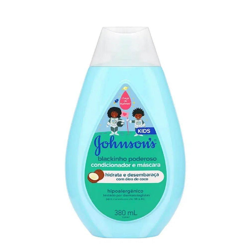 Condicionador J&J Baby Blackinho Poderoso 380ml - Drogaria Poupa Centro