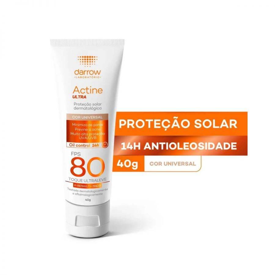 ACTINE ULTRA COR UNIVERSAL PROT SOLAR FPS 80 40G - Drogaria Poupa Centro