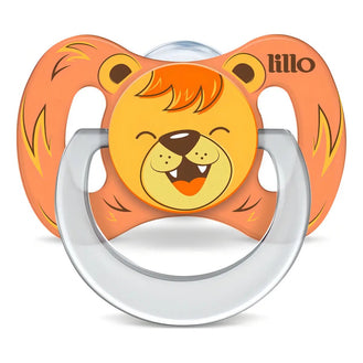 Chupeta Bico de Silicone Funny Animais 6m+ Leão – Lillo