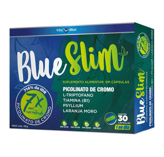 Blue Slim 30 Cápsulas Vita Blue - Drogaria Poupa Centro