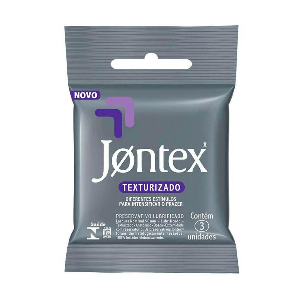 Preservativo Jontex Sensation Texturizado Com 3 Unidades - Drogaria Poupa Centro