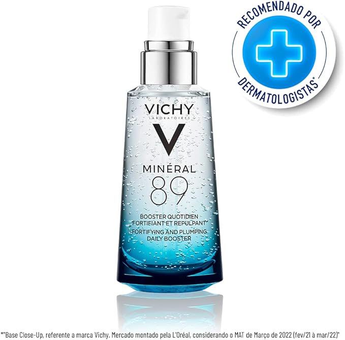 Sérum Fortalecedor Hidratante Facial Vichy Minéral 89 Daily 50ml