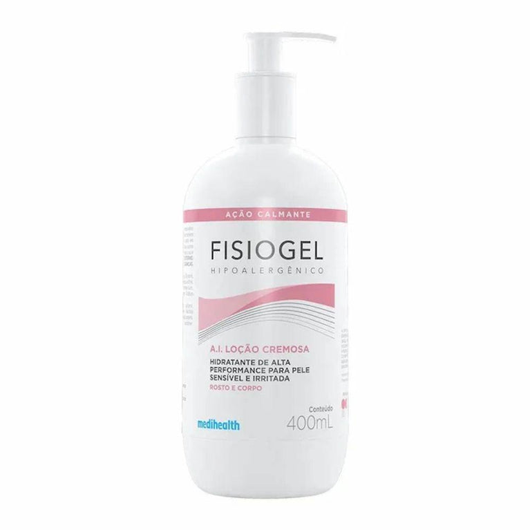 Hidratante Calmante Fisiogel A.I. Pele Sensível Com 400ml - Drogaria Poupa Centro