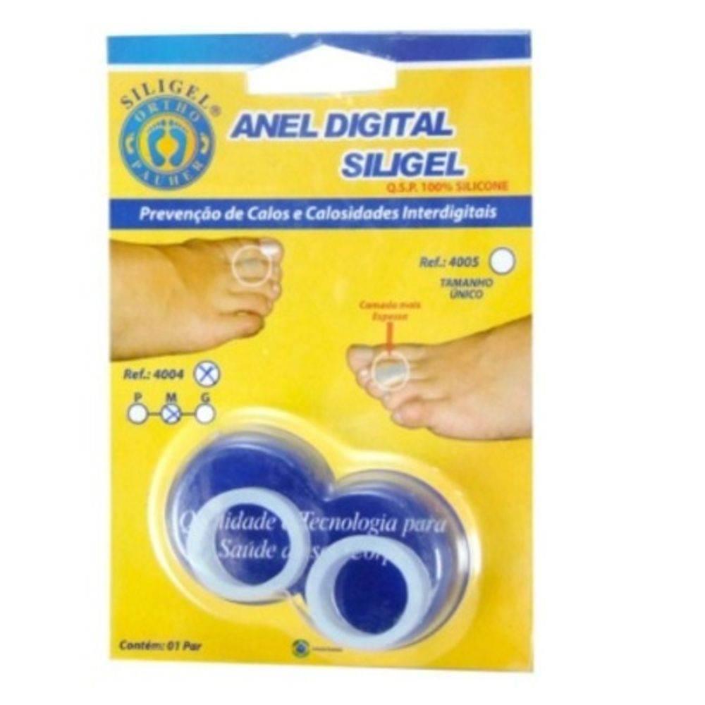 Anel Digital Siligel M 4004 Par - Drogaria Poupa Centro