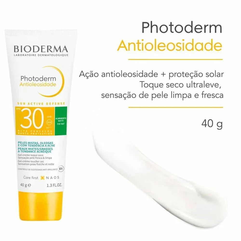 Prot Solar Gel Creme Toque Seco Antiol Sem Cor Fps 30